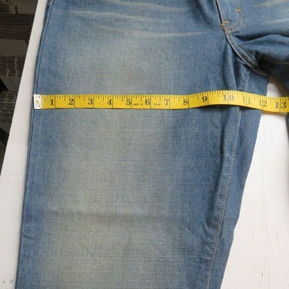 Adriano Goldschmied AG The Gemini Straight Jeans Women's Size 32 USA Denim Dark - Picture 11 of 15